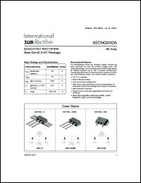 Click here to download 82CNQ030ASM Datasheet