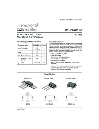 Click here to download 85CNQ015 Datasheet