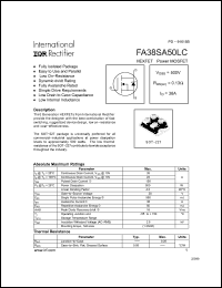 Click here to download FA38SA50 Datasheet