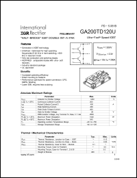 Click here to download GA200TD120U Datasheet