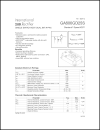 Click here to download GA600GD25S Datasheet
