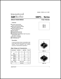 Click here to download GBPC3512W Datasheet