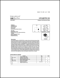 Click here to download HFB06TB120 Datasheet