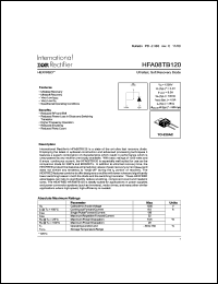 Click here to download HFB08TB120 Datasheet