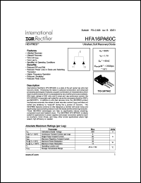 Click here to download HFB16PA60 Datasheet