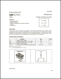 Click here to download HFB25HJ20 Datasheet