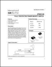 Click here to download IPS031 Datasheet