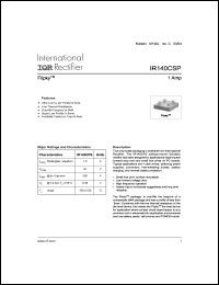 Click here to download IR140CSP Datasheet