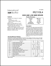 Click here to download IR2110L4 Datasheet