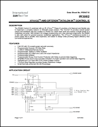 Click here to download IR3082 Datasheet