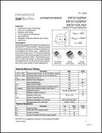 Click here to download IRF3710ZLPBF Datasheet