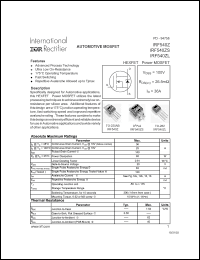 Click here to download IRF540ZL Datasheet