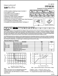 Click here to download IRF6636 Datasheet