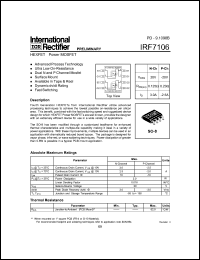 Click here to download IRF7106 Datasheet