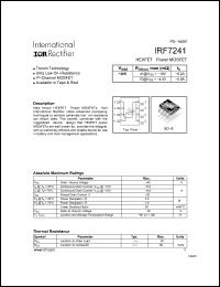 Click here to download IRF7241 Datasheet
