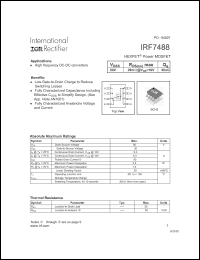 Click here to download IRF7488 Datasheet