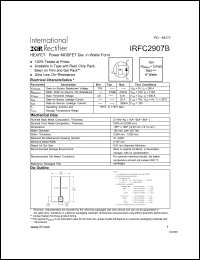 Click here to download IRFC2907 Datasheet