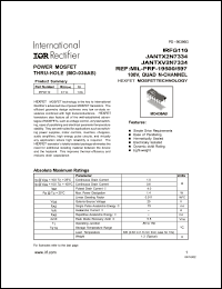 Click here to download IRFG110 Datasheet