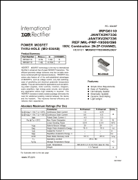 Click here to download JANTXV2N7336 Datasheet