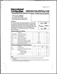 Click here to download IRFK6H350 Datasheet