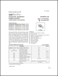 Click here to download IRHM53160 Datasheet