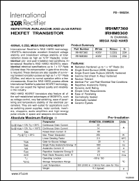 Click here to download IRHM8360 Datasheet