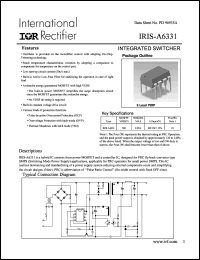 Click here to download IRIS-A6331 Datasheet