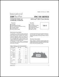 Click here to download IRK.105 Datasheet