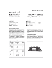 Click here to download IRKU105/16AS90 Datasheet