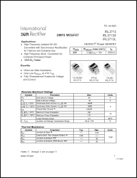 Click here to download IRL3713 Datasheet