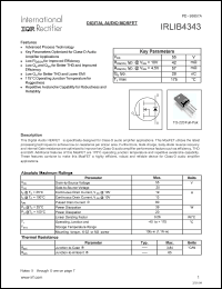 Click here to download IRLIB4343 Datasheet