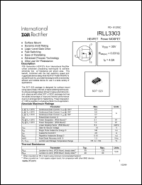 Click here to download IRLL3303 Datasheet