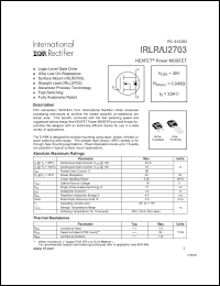 Click here to download IRLR2703 Datasheet