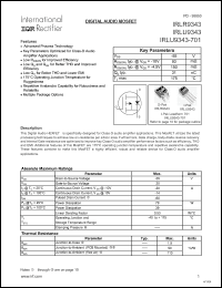 Click here to download IRLU9343-701 Datasheet