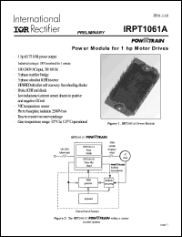 Click here to download IRPT1061A Datasheet