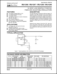 Click here to download IRU1208 Datasheet