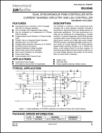 Click here to download IRU3046CF Datasheet