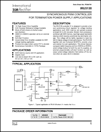 Click here to download IRU3138 Datasheet