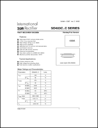 Click here to download SD403C Datasheet