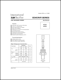 Click here to download SD453R Datasheet