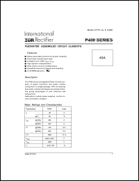 Click here to download P400 Datasheet
