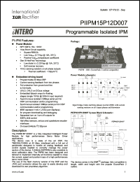 Click here to download PIIPM15P12D007 Datasheet