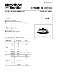 Click here to download ST180C Datasheet