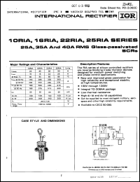 Click here to download 16RIA100M Datasheet