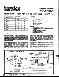 Click here to download HFA35HB120 Datasheet