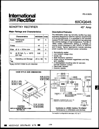 Click here to download 60CIQ045D Datasheet