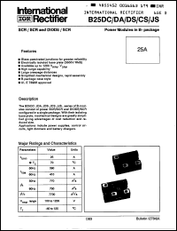 Click here to download B25DC120 Datasheet
