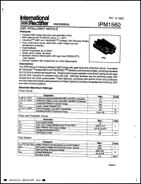 Click here to download IPM1560 Datasheet