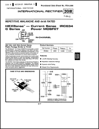 Click here to download IRC634-007 Datasheet