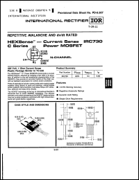 Click here to download IRC730-008 Datasheet